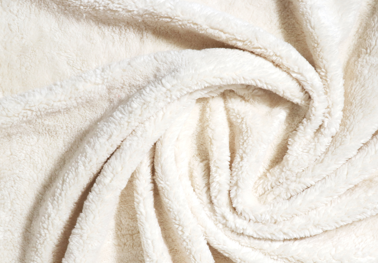 Organic Cotton Fleece Fabric, Terry Cloth Fabric, Sherpa Fabric