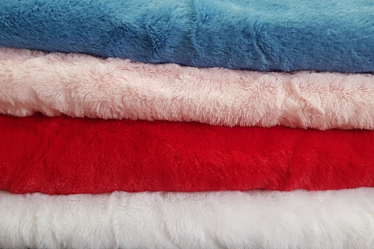 Maurya Exports Polyester Plush Fur Fabric at Rs 315/kg in Ludhiana
