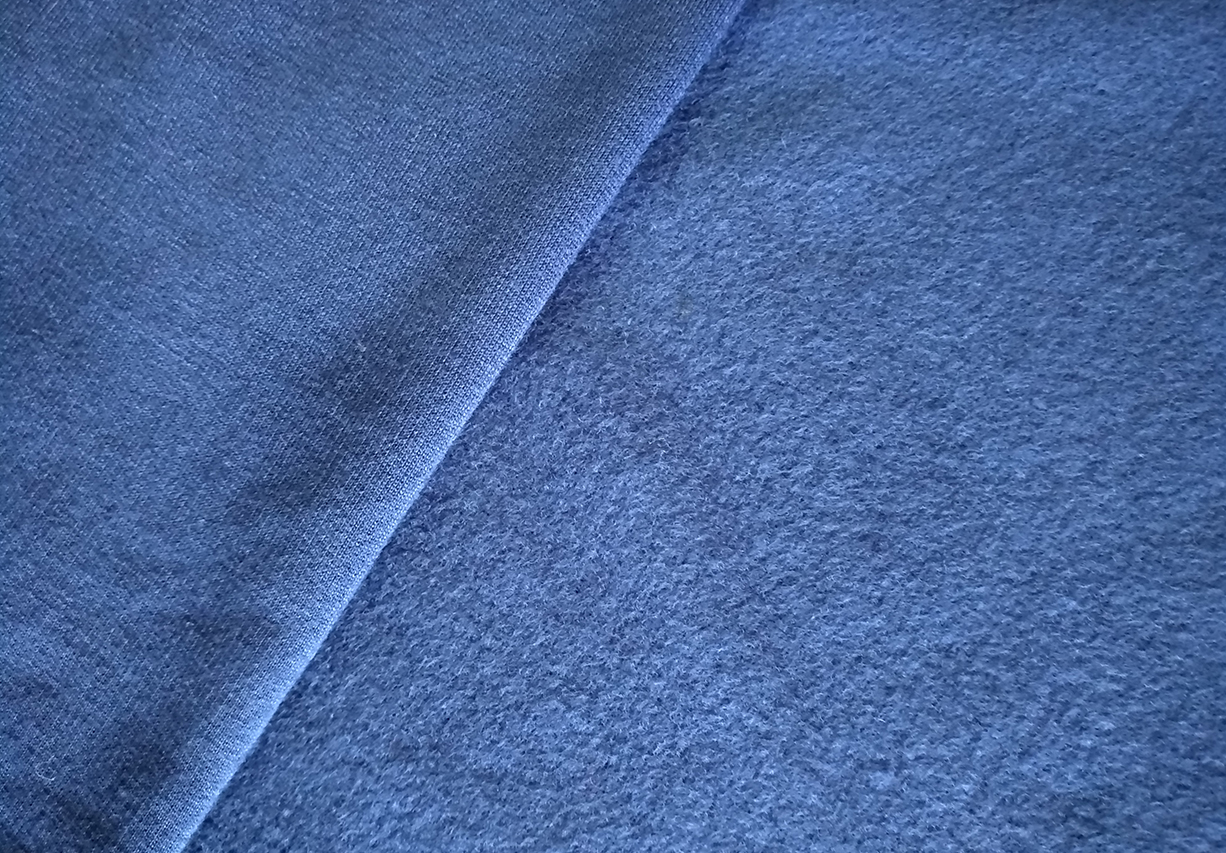Cotton 2/3 Thread Brushed Fleece Fabric | Export best textile products